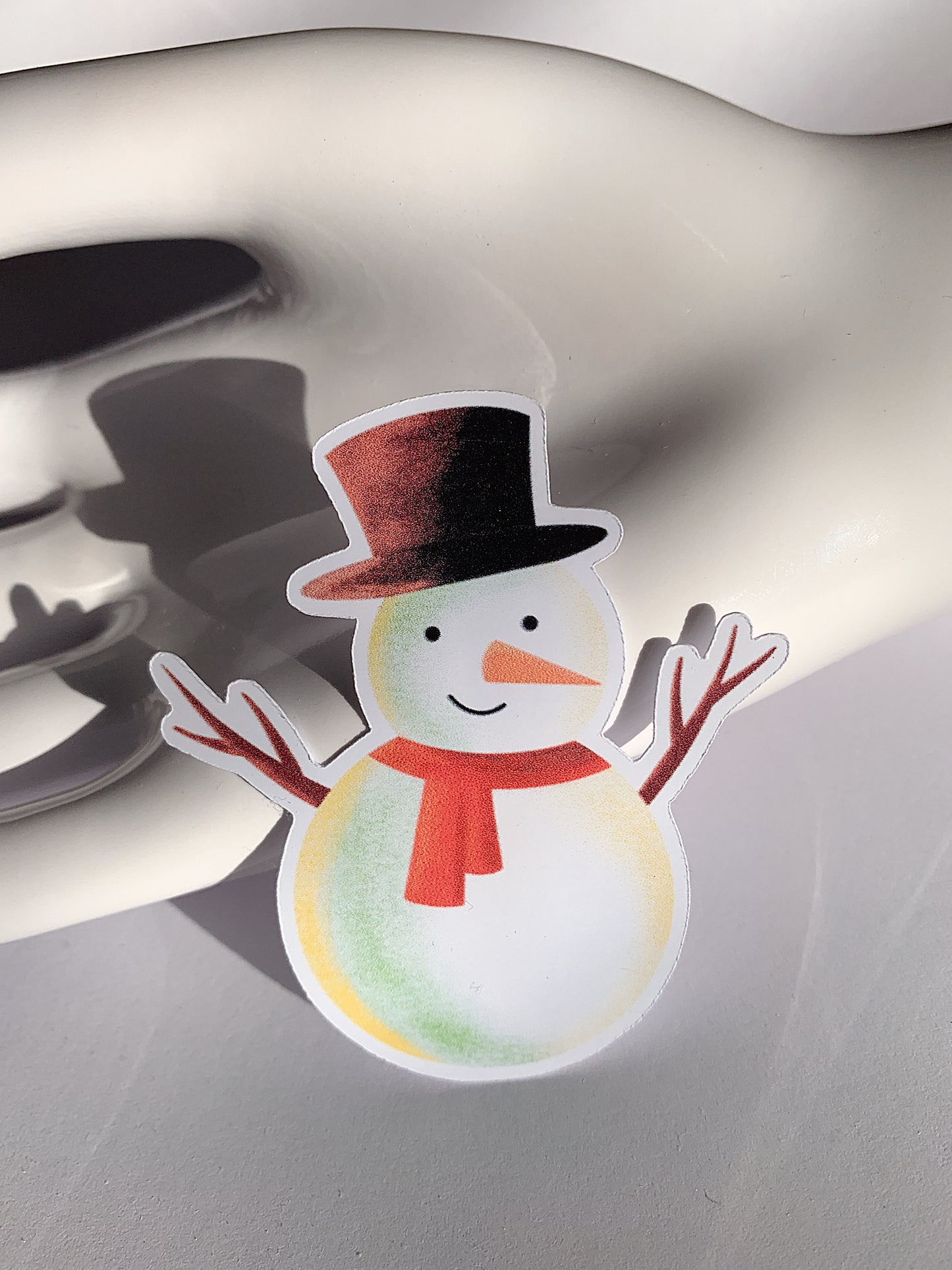 Snowman Sticker