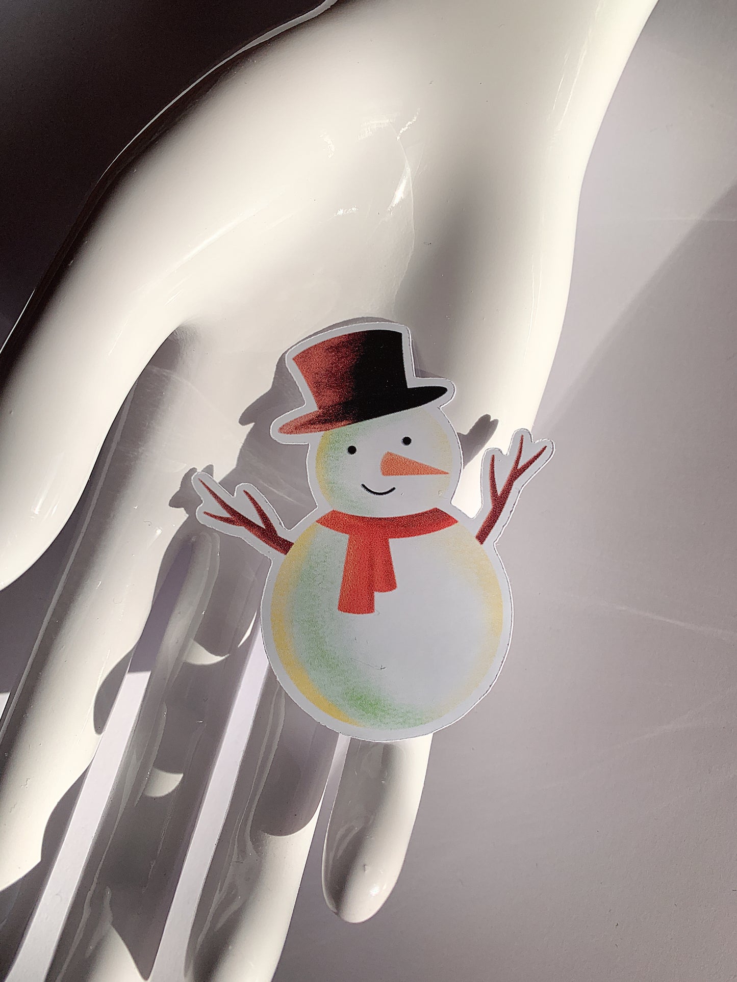 Snowman Sticker