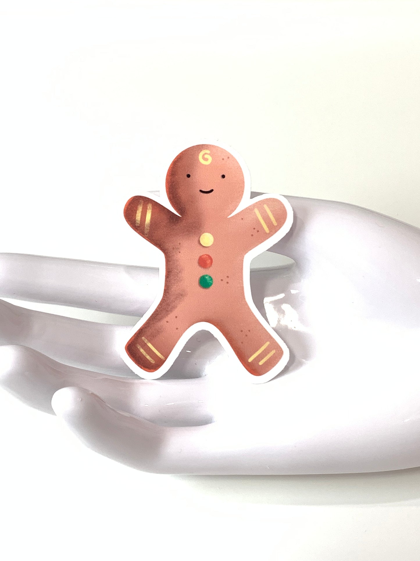Gingerbread Man Sticker