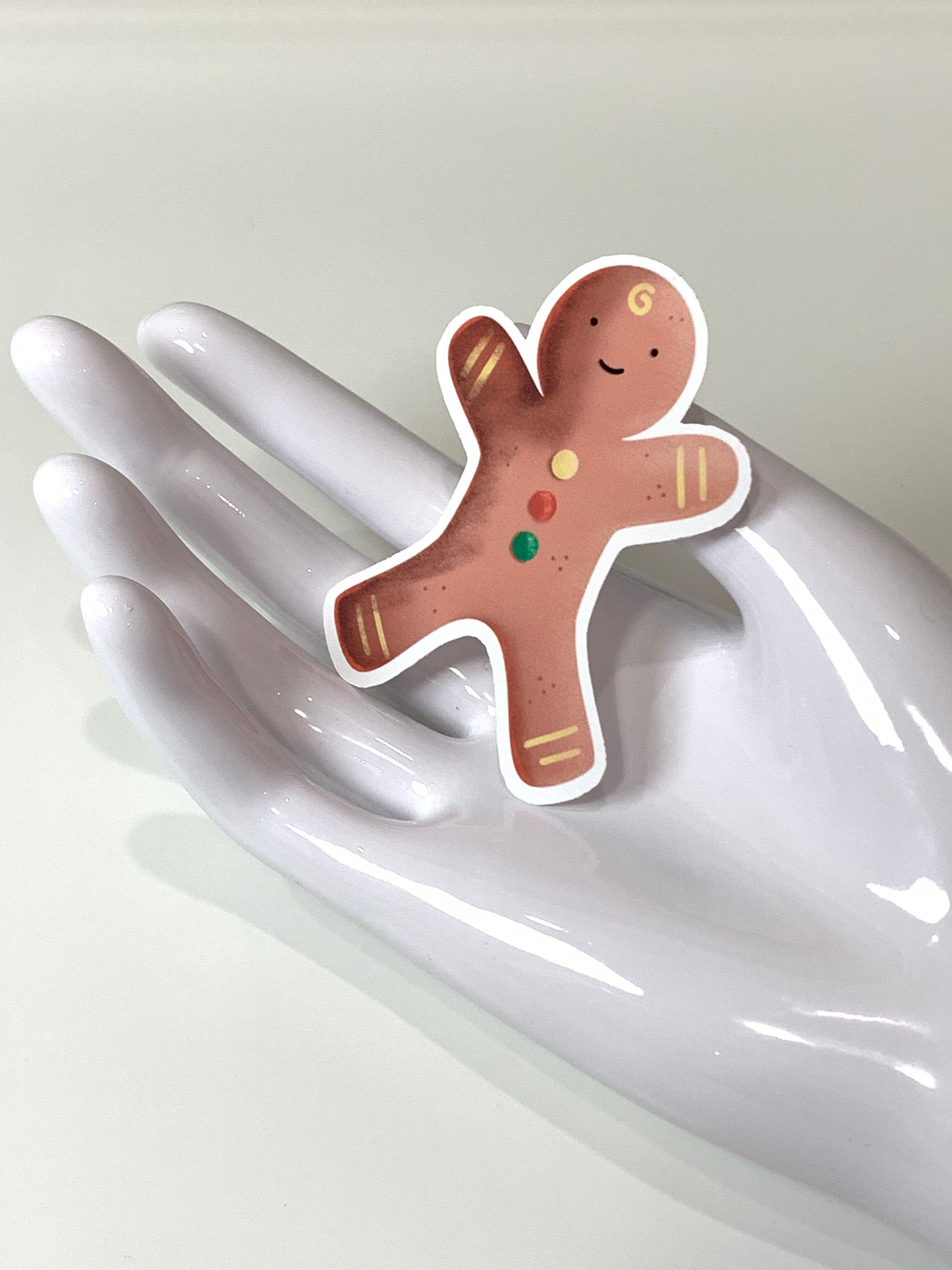 Gingerbread Man Sticker