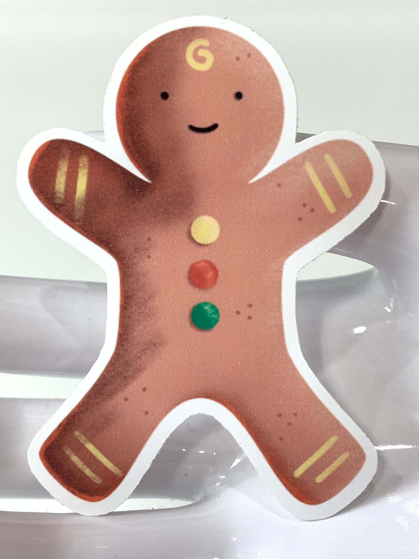 Gingerbread Man Sticker