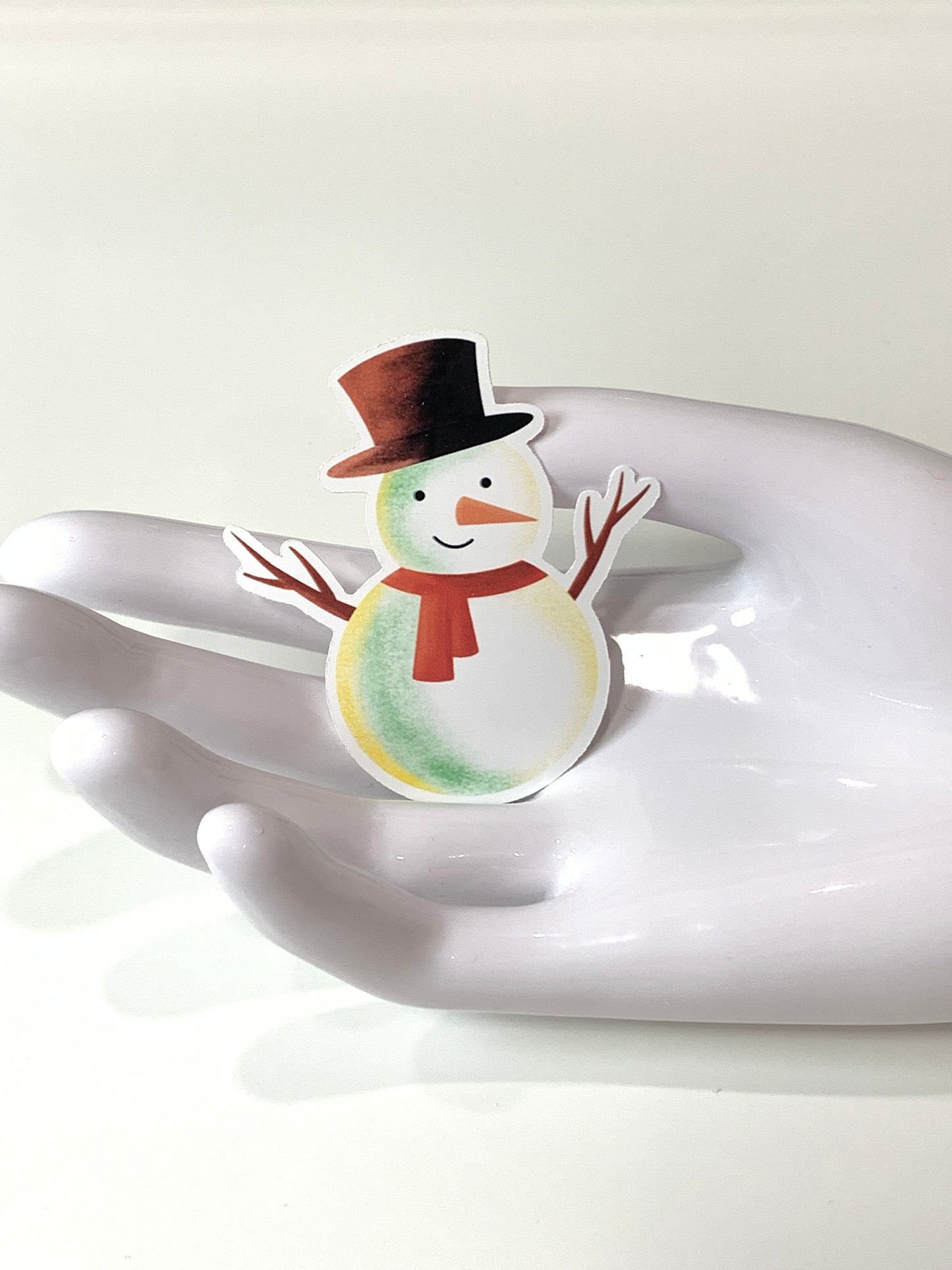 Snowman Sticker