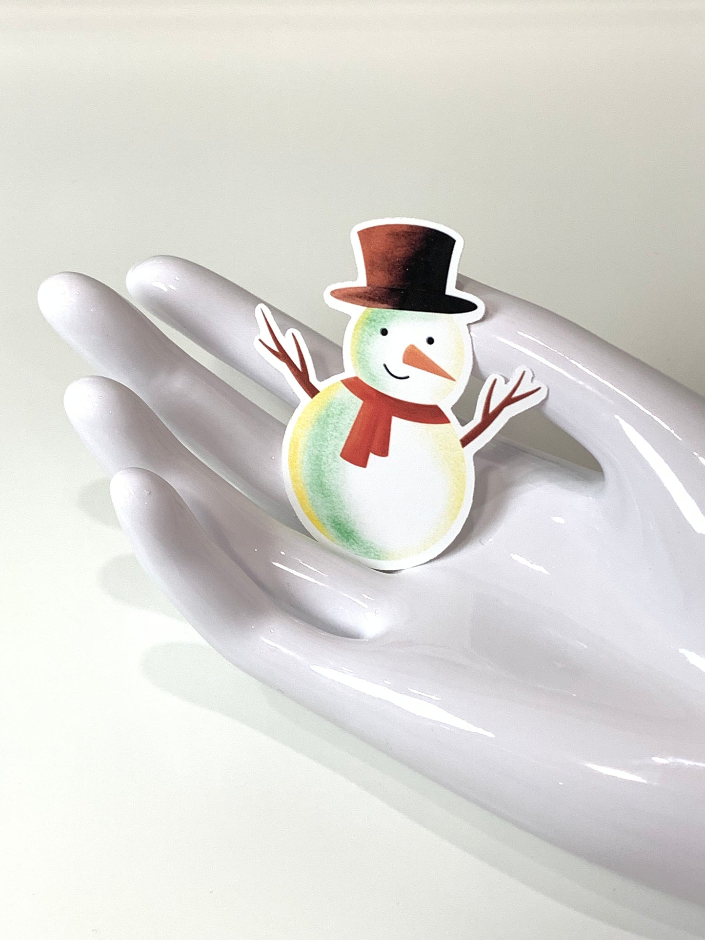 Snowman Sticker